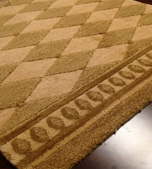 Metropolis ME04 Honey Carpet Hallway and Stair Runner - 30" x 26 ft