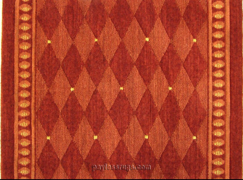 Metropolis ME04 Sienna Carpet Hallway and Stair Runner - 30" x 24 ft