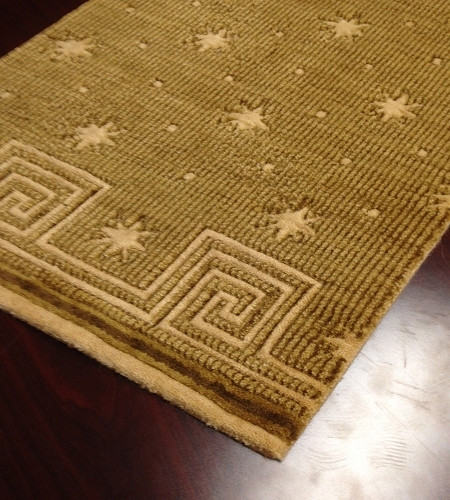 Metropolis ME05 Chestnut Carpet Hallway and Stair Runner - 30" x 12 ft