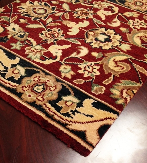 Persian Dream PD01 Burgundy Carpet Hallway and Stair Runner - 30" x 12 ft