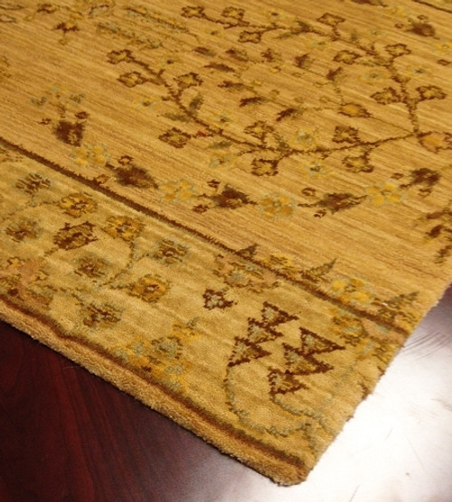 Persian Dream PD02 Tan Carpet Hallway and Stair Runner - 30" x 13 ft
