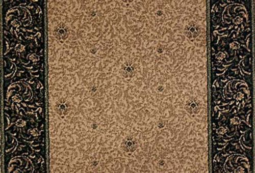 Royal Sovereign George V 2210 Sand Carpet Hallway and Stair Runner - 26" x 21 ft