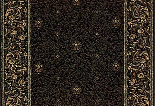 Royal Sovereign George V 2220 Midnight Carpet Hallway and Stair Runner - 26" x 8 ft