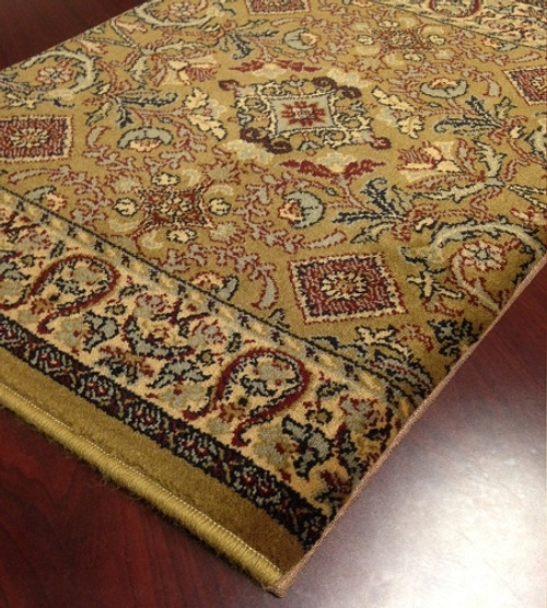 Savoy Topkapi 25972 Goldenrod Carpet Hallway and Stair Runner - 26" x 9 ft