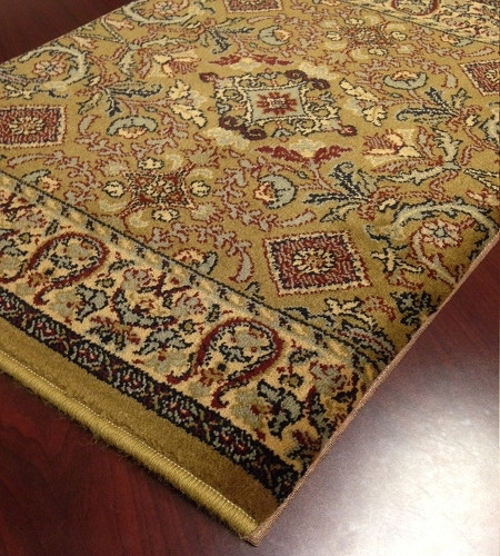 Savoy Topkapi 25972 Goldenrod Carpet Hallway and Stair Runner - 26" x 22 ft