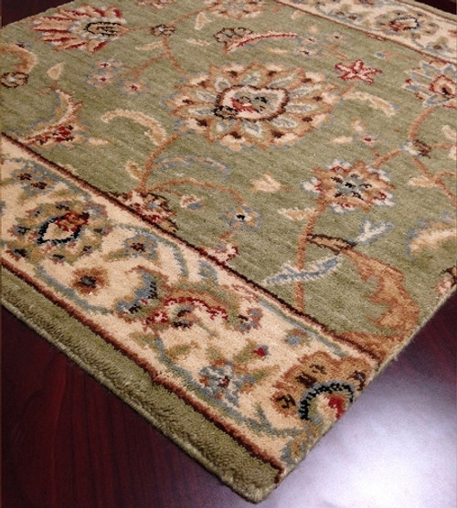 Sultana SU21 Emerald Carpet Hallway and Stair Runner - 27" x 13 ft