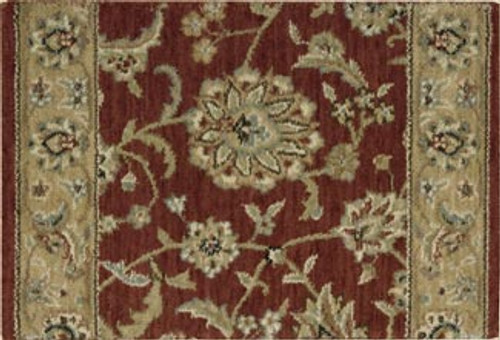 Sultana SU21 Ruby Carpet Hallway and Stair Runner - 27" x 11 ft