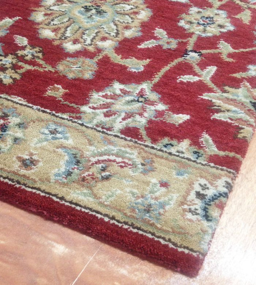 Sultana SU21 Ruby Carpet Hallway and Stair Runner - 27" x 13 ft