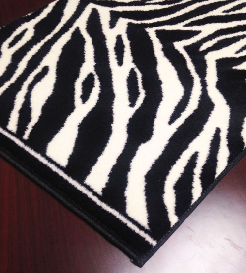 Cape Town CB79/0005a Zebra Carpet Hallway and Stair Runner - 26" x 10 ft