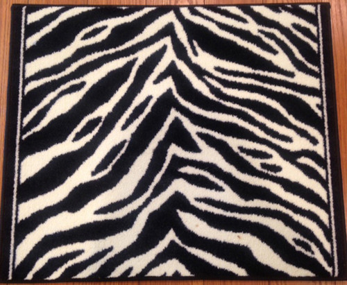 Cape Town CB79/0005a Zebra Carpet Hallway and Stair Runner - 26" x 35 ft