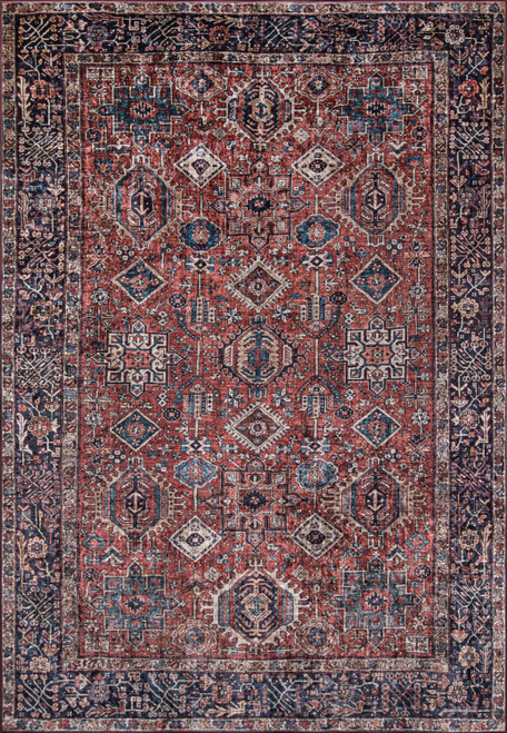 Momeni Karachi KAR-2 Rust Rug