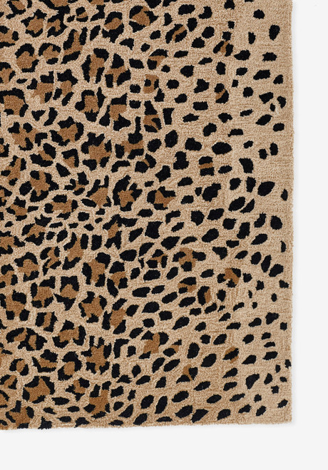 Momeni Erin Gates Woodland WOD-2 Leopard Beige Rug