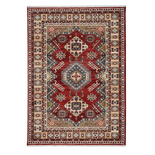 Capel Litaker-Kazak 3923-568 Deep Red Rug