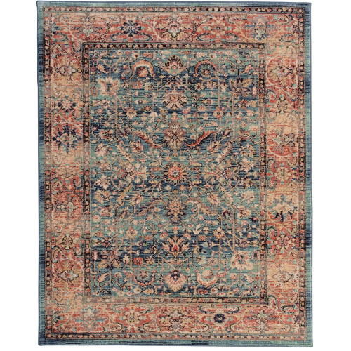 Capel Thrace-Ispahan 4402-420 Aquamarine Rug