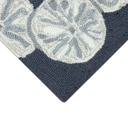 TransOcean Capri 1756 33 Sea Biscuit Navy Rug