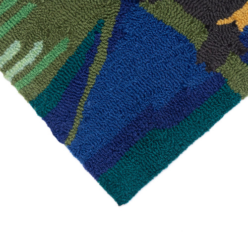 TransOcean Frontporch 4567 44 Parrot Pals Multi Rug