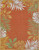 Kas Dahlia 1403 Ivory/Rust Tropical Border Rug
