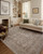 Chris Loves Julia x Loloi Louisa LOI-03 Taupe Ivory Rug