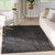 Nourison Home Desire DSR08 Charcoal Silver Rug