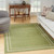 Nourison Home Nourison Essentials NRE02 Green Ivory Rug