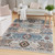 Nourison Home Washable Decor WSD01 Ivory Multicolor Rug