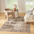 Nourison Home Washable Decor WSD08 Ivory Mocha Rug