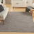 Nourison Home Washable Solutions WSL01 Grey Mocha Rug