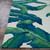 Couristan Covington 2993 2040 Palm Leaves Green Rug