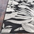 Couristan Dolce 7517 2102 Flora Nero Rug