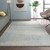 LR Home Aurora 82382 Blue Rug