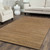 LR Home Natural Fiber 03302 Natural Jute Rug