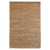 LR Home Natural Fiber 03302 Natural Jute Rug