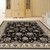 Radici Alba 1426 Black Rug