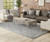 Feizy Belfort 8A27F Gray White Area Rug