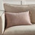 Jaipur Living Majere JEM03 Handmade Solid Blush Lumbar Pillow