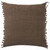 Jaipur Living Majere JEM05 Handmade Solid Brown Pillow