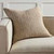 Jaipur Living Murdoch TAN07 Handmade Striped Light Brown And Cream Pillow