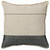 Jaipur Living Morrigan TAN17 Handmade Striped Gray Pillow