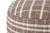 Loloi Wallace Chocolate CJPF003 Chocolate Pouf