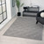 LR Home Atlas 82412 Gray Rug