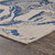 LR Home Seaside 81874 White Navy Rug