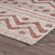 LR Home Sunshower 81244 Beige Red Rug