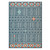 LR Home Tribu 82498 Ivory Navy Rug