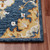 LR Home Rugs Ariel 22142 Blue Yellow Rug