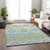 Addison Mayfield AMF108 Aqua Rug