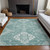 Addison Mayfield AMF847 Aqua Rug