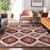 Addison Mayfield AMF878 Red Rug