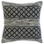 LR Home Mindy 07616 Gray Black Pillow