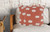 LR Home Zeal 07654 Orange White Pillow