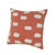 LR Home Zeal 07654 Orange White Pillow